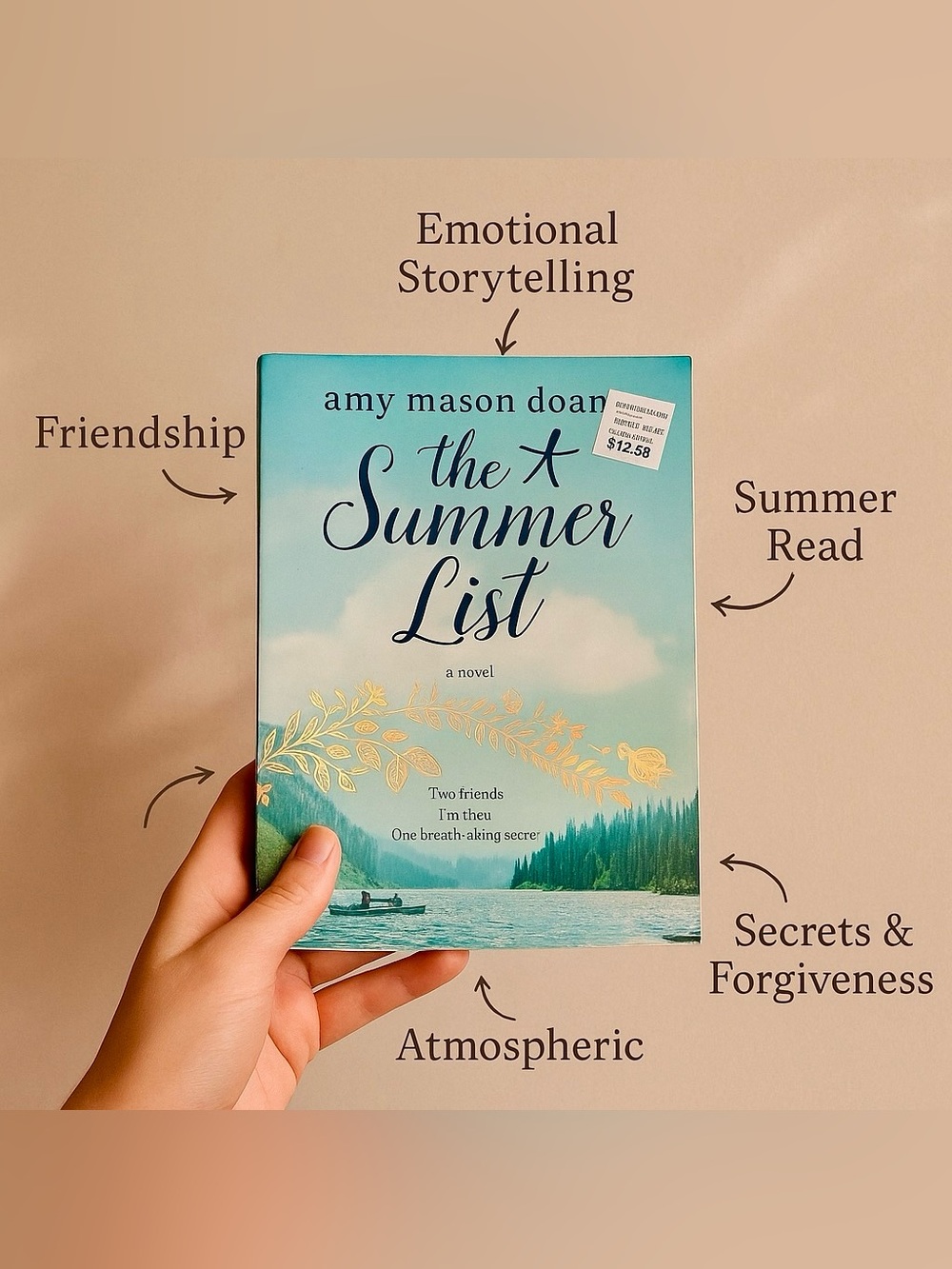 📚3 for $15 The Summer List by Amy Mason Doan –‎ Paperback Novel